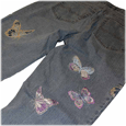 Bestickte Jeans